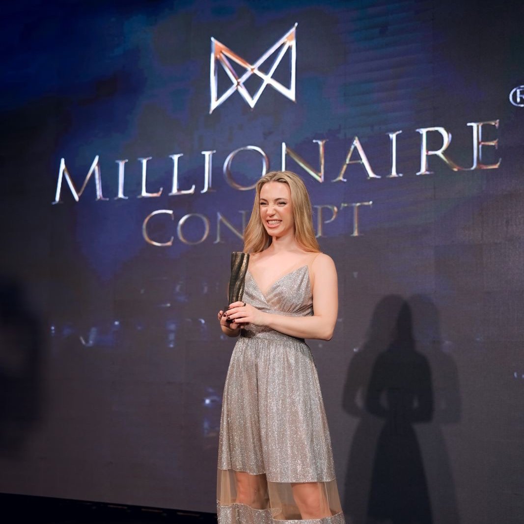 Sofia Kakkava, a distinguished Greek businesswoman, solidified her reputation through an inspiring success journey at the Millionaire Concept Gala.