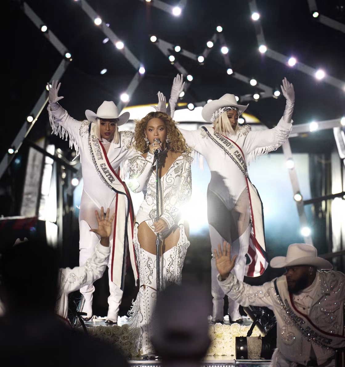 Beyoncé Delivers a Cowboy Carter Christmas Performance to Remember