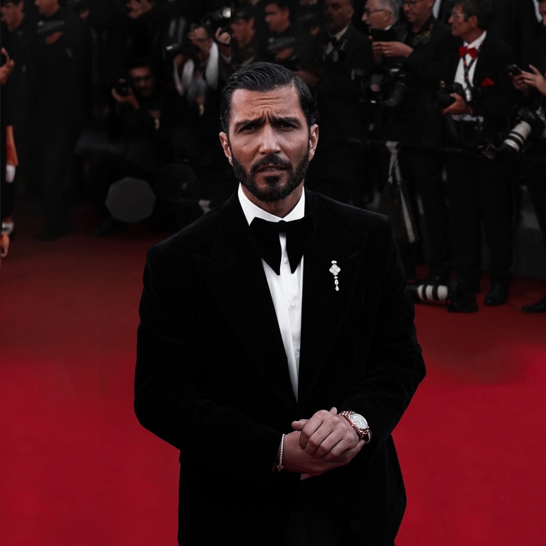 Azerbaijani Entrepreneur  Agil Mamiyev at the 78th Cannes Film Festival.
