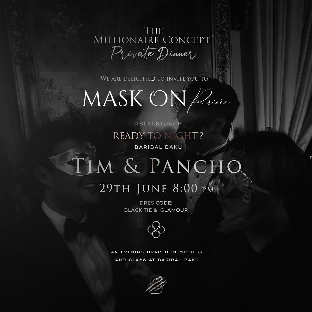 “Mask On Priveé” – An Unforgettable Night Awaits at Millionaire Concept